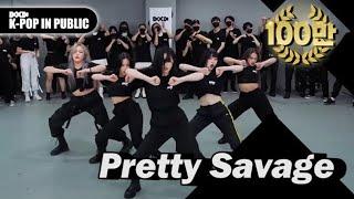 [4X4] BLACKPINK (블랙핑크) - PRETTY SAVAGE I 창작안무 Choreography [4X4 ONLINE BUSKING]