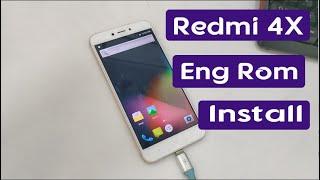 Redmi 4X Eng Rom Install 100% Tested And Working