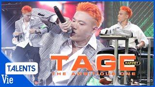 TAGE bật mode "có chị", tiếp tục rap về học đường với vẻ điển trai khiến chị em xỉu up xỉu down