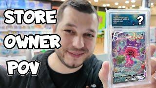 Pokemon Shop POV - Customer Grading Returns