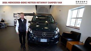 2021 Mercedes-Benz Metris Getaway Camper Van | Video tour with Roger