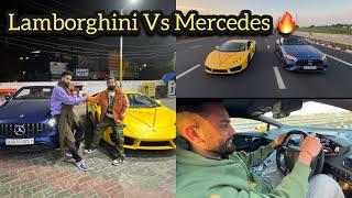 Finally Lambo Aur Mercedes Ki Drag Race Ho Gayi