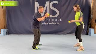 Tennisball-Challenge | Koordinations- und Reaktionsübungen für Zuhause