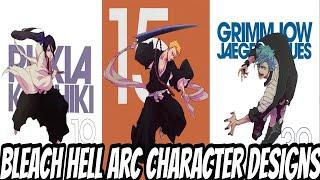 Bleach Hell Arc Character Designs by Tite Kubo Official Art | Bleach EX Events : Calendar