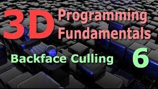 3D Programming Fundamentals [Backface Culling] Tutorial 6