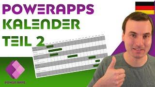 [Lern PowerApps] EP20:  Ein Gantt-Diagramm mit Kalenderwochen