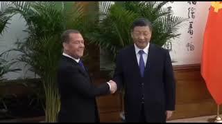 Dmitry Medvedev met with Chinese President Xi Jinping in Beijing | Zelensky In Washington| #ukraine