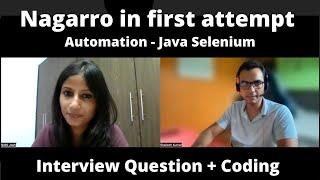 Nagarro Interview Experience | 4 YOE - Automation Testing - Java Selenium | Interview Questions