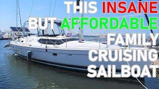 This INSANE but AFFORDABLE family cruising sailboat  - Ep 217 - Lady K Sailing