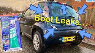 Citroen C1 Water Leak / Leaking Boot & How To Fix it (CityBug/Aygo/Peugeot 107)