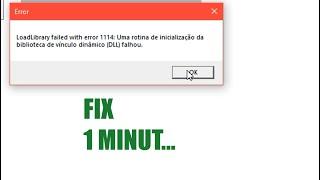 LoadLibrary failed error 1114: Corel draw e archicad...