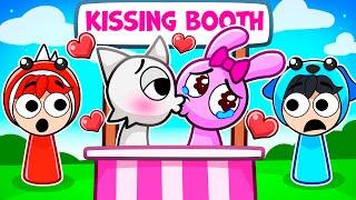 Sprunki But Wenda's Kissing Booth!