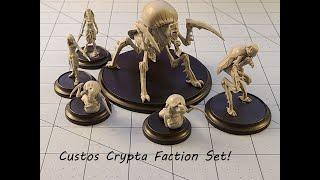 Warcradle Studios: Custos Crypta, a giant bug starter box for Mythos!