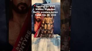 Opening the WWE Monday Night Raw Netflix premiere Action Figure Feb. 28, 2025 #wweraw #wwemattel