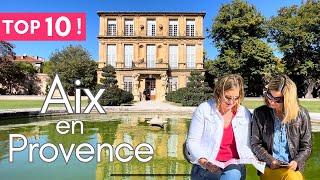 TOP 10 Things to do in Aix en Provence, France | French Riviera Travel Guide