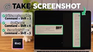 M2 Macbook Air: How To Screenshot On MacBook!