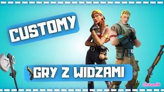 CUSTOMYGRY Z WIDZAMI !!!Fortnite LIVE battle royal , kreatywny , chowany , itd.. #fortnite