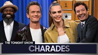 Charades with Neil Patrick Harris and Cara Delevingne | The Tonight Show Starring Jimmy Fallon
