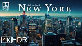 NYC 2025, USA  in 4K HDR ULTRA HD 60 FPS Dolby Vision™ Drone Video