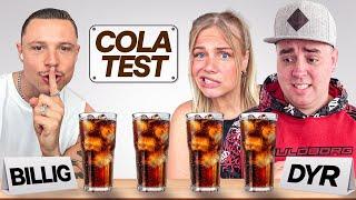 Kan Maria og Guldborg smage forskel på cola?