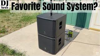 Is This My New Favorite Sound System? Sound Demo with Electro-Vocie EKX 12p Top and 15SP Subwoofers