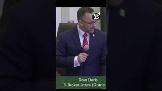 OK State Rep. Dean Davis Apologizes after public intox arrest #shorts