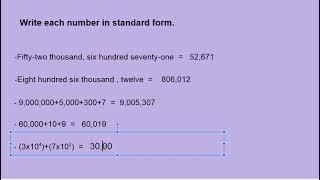 Understand Whole Number Place Value