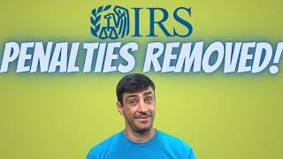 IRS is Automatically Removing Penalties