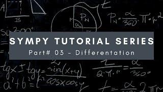 Differentiation in Python SymPy