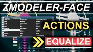 ZBrush - ZModeler Polygon(Actions) - "Equalize"