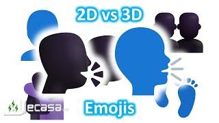 Emoji Meanings, 2D vs 3D Emojis, Part 11 - Person Symbols | English Vocabulary