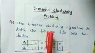 K-means Clustering Example / KTU Machine learning