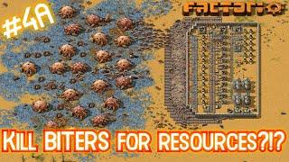 Can you beat Factorio WITHOUT ORE PATCHES??? // Part 4a: 16 HOURS IN, STILL NO BASE?!