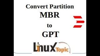 step by step convert partition  mbr to gpt