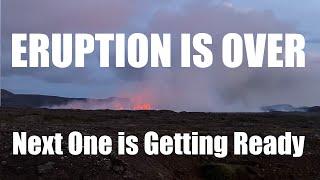 The Eruption is OVER! Danger level drops as Iceland's newest eruption ends