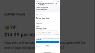 How to cancel VIP membership of Flirtu on telegram. android and maybe apple