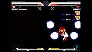 SF Mugen #5 Special:God Vs The god EFZ (AI Fight)