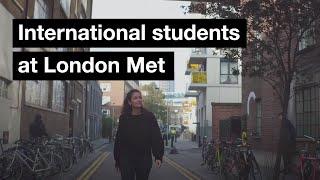 International students at London Met