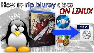 How to rip bluray discs on Linux