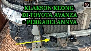 Cara memasang klakson keong di toyota avanza daihatsu xenia