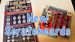 New Scratchcards from the National Lottery