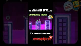 Yo en la Escuela  #geometrydash #shorts #escuela #guitar #gd