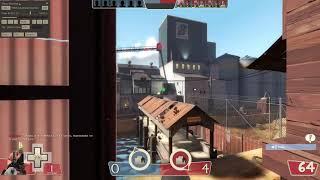 TF2 akablades closet cheater getting dominated by Tom And rage quit RQ MUST WATCH