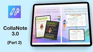 CollaNote 3.0 For iPad (2024): Full Review pt 2 | Everything You Can Add