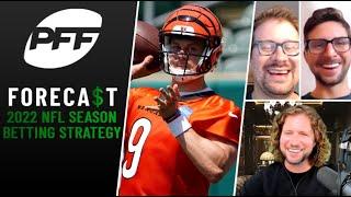 2022 NFL Season Betting Strategy with Expert Bettor Drew Dinsick | PFF Forecast