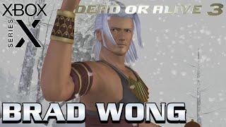 Dead Or Alive 3 (Xbox Series X) Brad Wong Gameplay [Very Hard] - Story & Ending [4K 60FPS]