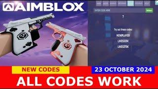 *NEW CODES* [] AIMBLOX ROBLOX | ALL CODES | OCTOBER 23, 2024