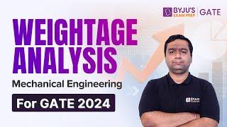 GATE 2024 | Weightage Analysis of Mechanical Engineering | BYJU'S GATE