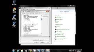 Instruction for Chinese Keyboard Windows 7