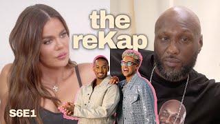 Khloé Kardashian REUNITES With Ex Lamar Odom | the reKap: Kardashians Premiere S6E1